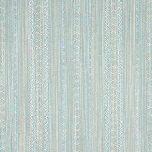Charter Stripe Embroidery Seaglass W736455 by Thibaut Designer Fabric