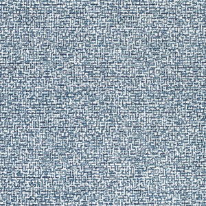 Mandela Blue W74053 by Thibaut Designer Fabric