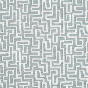 Terrace Lane Spa Blue W742030 by Thibaut Designer Fabric
