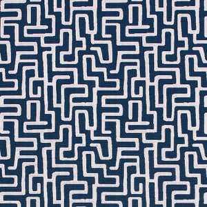 Terrace Lane Navy W742031 by Thibaut Designer Fabric