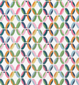 Passageway Embroidery Brights W745003 by Thibaut Designer Fabric