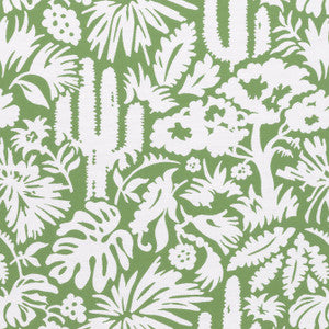 Botanica Kelly Green W74620 by Thibaut Designer Fabric