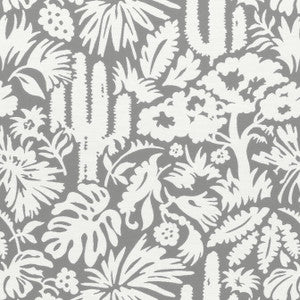 Botanica Nickel W74624 by Thibaut Designer Fabric