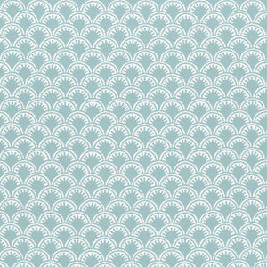 Maisie Aqua W74642 by Thibaut Designer Fabric