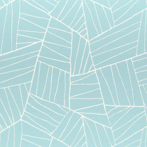 Jordan Aqua W74659 by Thibaut Designer Fabric