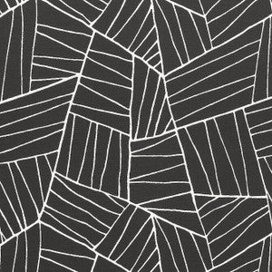 Jordan Black W74664 by Thibaut Designer Fabric