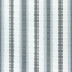 Samba Stripe Charcoal and Mineral W74667 by Thibaut Designer Fabric
