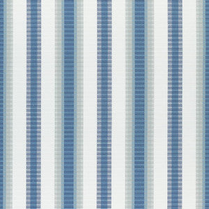 Samba Stripe Navy and Nickel W74668 by Thibaut Designer Fabric