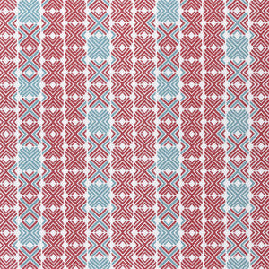 Jinx Pool and Cranberry W74681 by Thibaut Designer Fabric