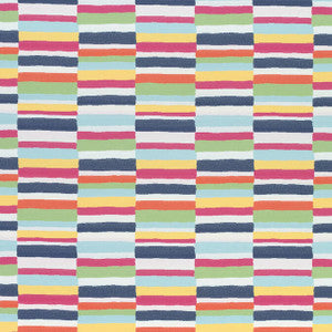Carnivale Navy and Magenta W74687 by Thibaut Designer Fabric