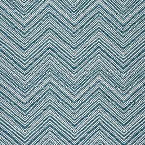 Monti Chevron Indigo W77136 by Thibaut Designer Fabric