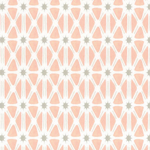 W7847 Triangle Stars 1 Blossom by Aoc Designer Wallcovering