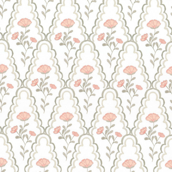 W7848 Scallop Floral 1 Blossom by Aoc Wallcovering Aoc Wallcovering W7848 Scallop Floral 1 BlossomWallcovering THE ART OF COLOR MORNINGSIDE WALLPAPER 100%OTH USA </p><p>Repeat: H: 4.500, V: 9.750 27 in - Fabric Carolina -