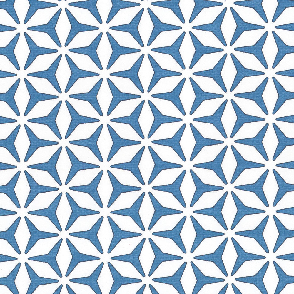 W7853 Alden 1 Bluebird by Aoc Designer Wallcovering ART OF COLOR WELL KEPT SECRET WALLPAPER 100%PA USA Horizontal: 3.375 and Vertical: 2.000 27 in - Swanky Fabrics -