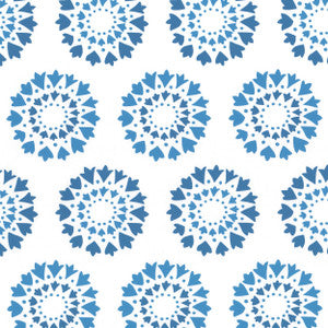 W7854 Masling 1 Bluebird by Aoc Designer Wallcovering