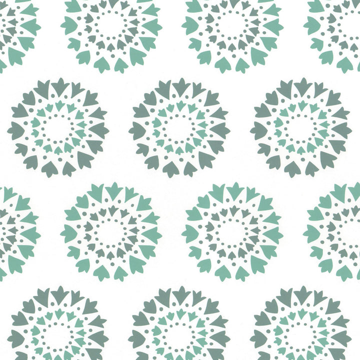 W7854 Masling 2 Lagoon by Aoc Designer Wallcovering ART OF COLOR WELL KEPT SECRET WALLPAPER 100%PA USA FLAME RETARDANT-U.F.A.C. CLASS 1 FLAME RETARDANT-N.F.P.A. 260A CLASS 1 CATB 117-2013 WYZENBEEK 57 000 DOUBLE RUB WEAT TEST (HEAVY DUTY) Horizontal: 5.375 and Vertical: 9.250 27 in - Swanky Fabrics -