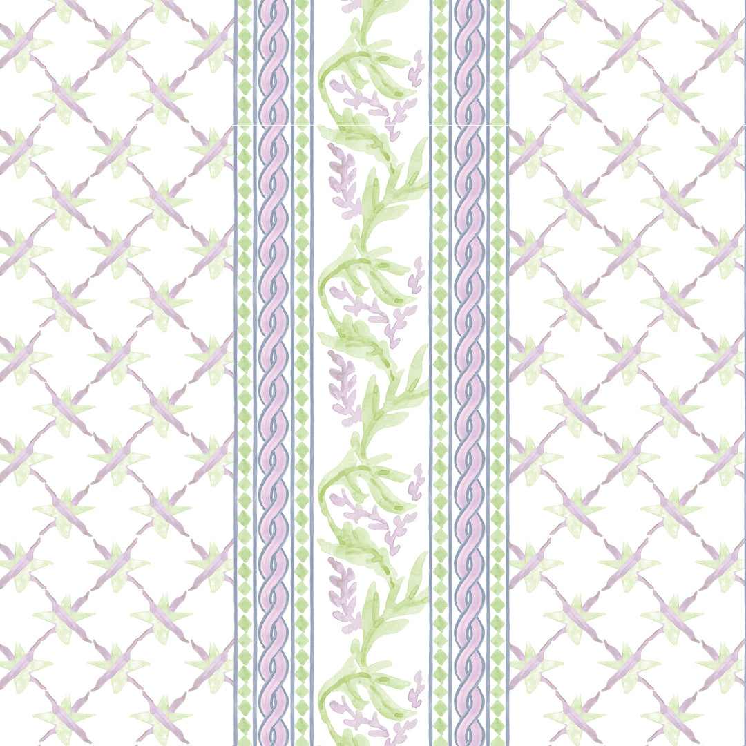 W7901 Ribbon 3 Lilac by Aoc Designer Wallcovering W7901 Ribbon 3 Lilac by Aoc Wallcovering THE ART OF COLOR SANCTUARY WALLPAPER 100%OTH Usa Horizontal: 9 and Vertical: 3.625 27 in - Fabric Carolina -