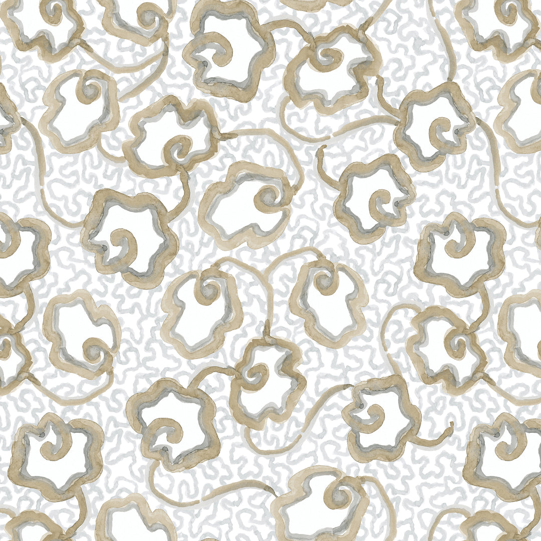 W7903 Waterlily 5 Driftwood by Aoc Designer Wallcovering W7903 Waterlily 5 Driftwood by Aoc Wallcovering THE ART OF COLOR SANCTUARY WALLPAPER 100%OTH Usa Horizontal: 27 and Vertical: 10.75 27 in - Fabric Carolina -