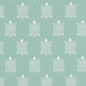 Turtle Bay Jade W81631 by Thibaut Designer Fabric