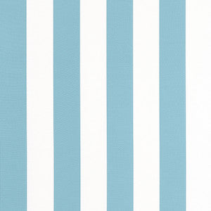 Cabana Stripe Spa Blue W81635 by Thibaut Designer Fabric