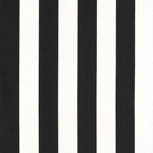 Cabana Stripe Onyx W81638 by Thibaut Designer Fabric