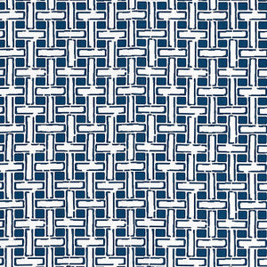 Panama Matelasse Navy W81643 by Thibaut Designer Fabric