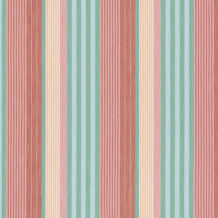 Esprit Stripe Pool and Spice W81701  by Thibaut Fabric Thibaut Fabric Esprit Stripe Pool and Spice W81701 Fabric SOLEIL U.S.A </p><p>Repeat: H: 14 in (35.56 cm), V: 0 (0.00 cm) 54 in  (137.16 cm) - Fabric Carolina -
