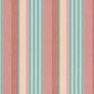 Esprit Stripe Pool and Spice W81701  by Thibaut Designer Fabric