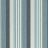 ESPRIT STRIPE Navy and Sky W81704 by Thibaut Designer Fabric