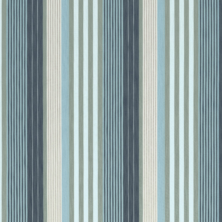 Esprit Stripe Navy and Sky W81704  by Thibaut Fabric Thibaut Fabric Esprit Stripe Navy and Sky W81704 Fabric SOLEIL U.S.A </p><p>Repeat: H: 14 in (35.56 cm), V: 0 (0.00 cm) 54 in  (137.16 cm) - Fabric Carolina -