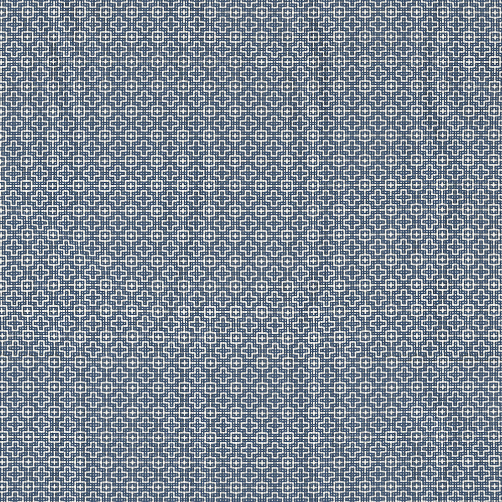 Bistro Navy W81732  by Thibaut Fabric Thibaut Fabric Bistro Navy W81732 Fabric SOLEIL U.S.A </p><p>Repeat: H: 1.62 in (4.11 cm), V: 1.62 (4.11 cm) 53.5 in  (135.89 cm) - Fabric Carolina -