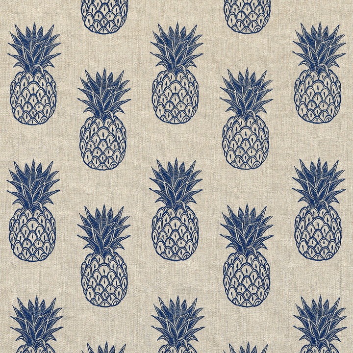Pina Colada Navy W81749  by Thibaut Fabric Thibaut Fabric Pina Colada Navy W81749 Fabric SOLEIL U.S.A </p><p>Repeat: H: 11.75 in (29.84 cm), V: 12.25 (31.12 cm) 53 in  (134.62 cm) - Fabric Carolina -