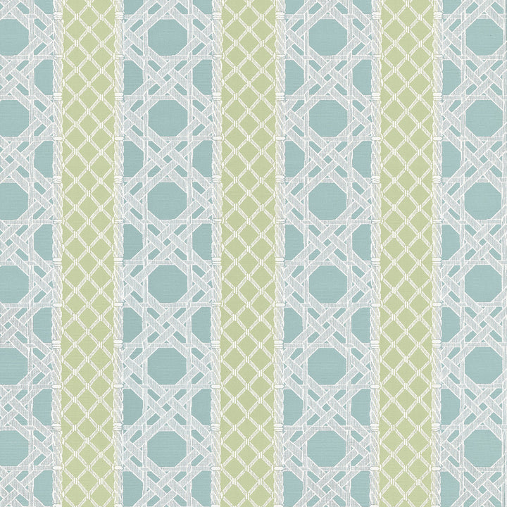 Trelliage Pool and Leaf W81773  by Thibaut Fabric Thibaut Fabric Trelliage Pool and Leaf W81773 Fabric SOLEIL U.S.A </p><p>Repeat: H: 14.25 in (36.20 cm), V: 14.5 (36.83 cm) 54 in  (137.16 cm) - Fabric Carolina -