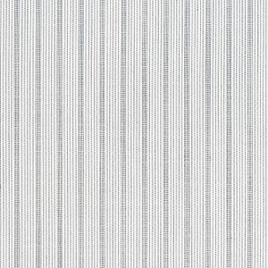 Ebro Stripe Domino W8512 by Thibaut Designer Fabric
