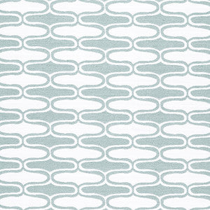 Saraband Seafoam W8530 by Thibaut Designer Fabric