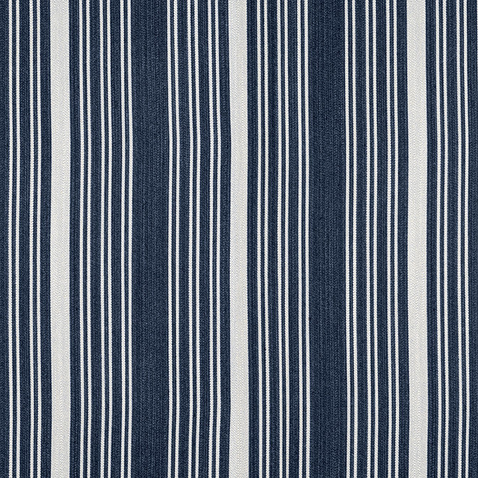 Kaia Stripe Navy W8538 by Thibaut Fabric Thibaut Fabric Kaia Stripe Navy W8538Fabric Villa 100% Solution Dyed Acrylic ITALY </p><p>Repeat: V: 0 54 - Fabric Carolina -