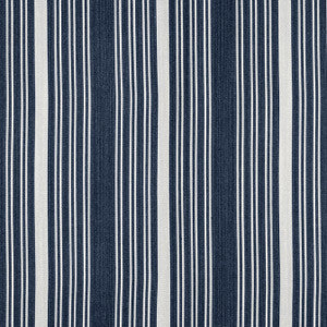Kaia Stripe Navy W8538 by Thibaut Designer Fabric
