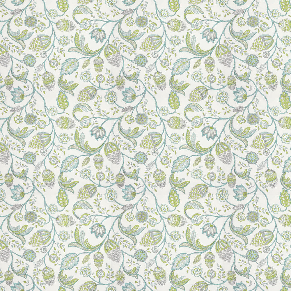 Warwick 4 Spring by Aoc Designer Fabric THE ART OF COLOR DOWN THE LANE 100%COT INDIA Horizontal: 18.000 and Vertical: 16.000 56 in - Swanky Fabrics -