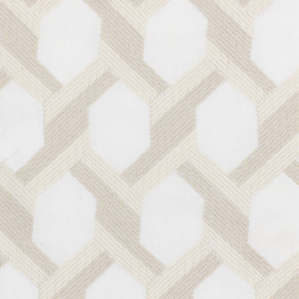 Wasco 1 Beige by Stout Fabric Stout Fabric Wasco 1 BeigeFabric COLOR MY WINDOW IVORY/BURLAP 60%POL 30%COT 10%LIN %PEMB INDIA </p><p>Repeat: H: 2.875, V: 4.250 51.5 in - Fabric Carolina -
