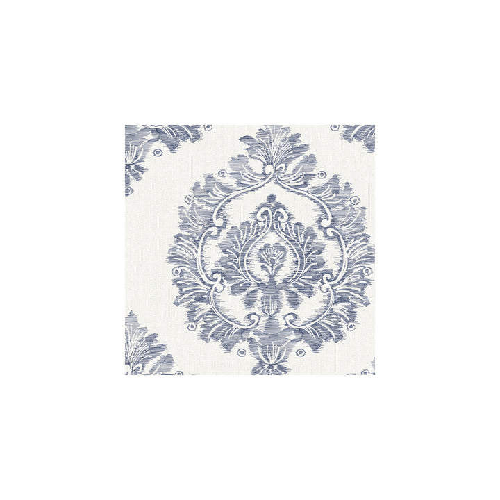 Damascus Indigo by Winfield Thybony Wallcovering Winfield Thybony Wallcovering Damascus IndigoWallcovering WINFIELD THYBONY BARCLAY LIVING IN STYLE United States </p><p>Repeat: H: , V: 25.2 27 - Fabric Carolina -