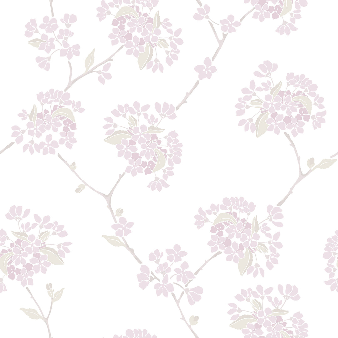 Wilma - Petal Pink WDR1014.WT.0 by Winfield Thybony Designer Wallcovering