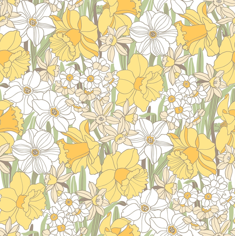 Juni - Harvest Gold WDR1041.WT.0 by Winfield Thybony Designer Wallcovering