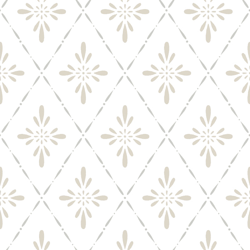 Trelliage - Grey WDR1057.WT.0 by Winfield Thybony Designer Wallcovering