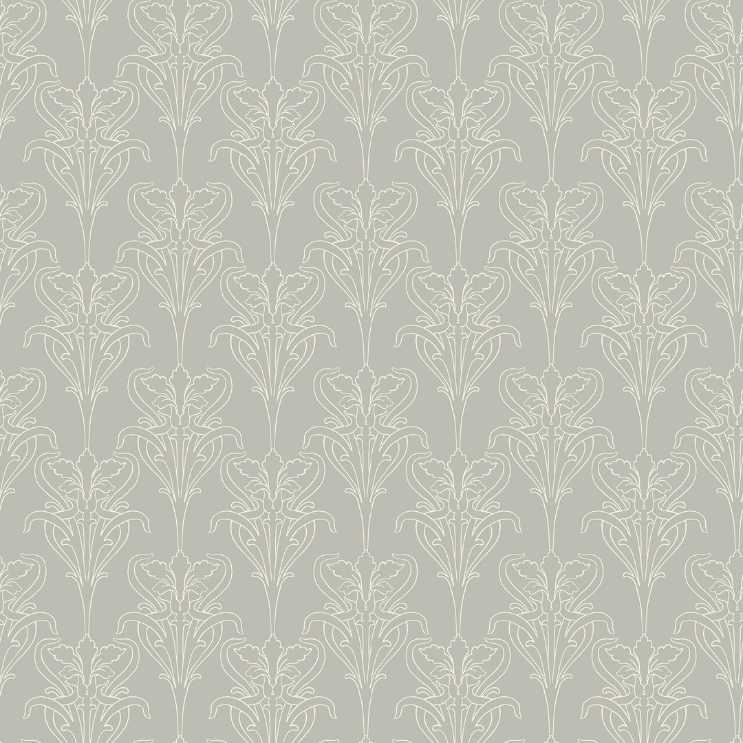 Alice - Grey WDR1064.WT.0 by Winfield Thybony Designer Wallcovering