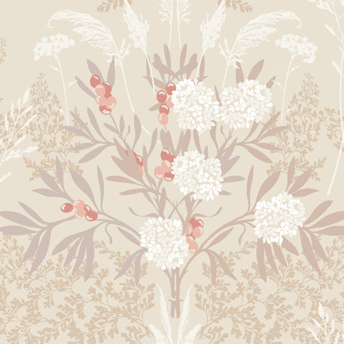 Fern Gardens - Apricot WDR2008.WT.0 by Winfield Thybony Designer Wallcovering