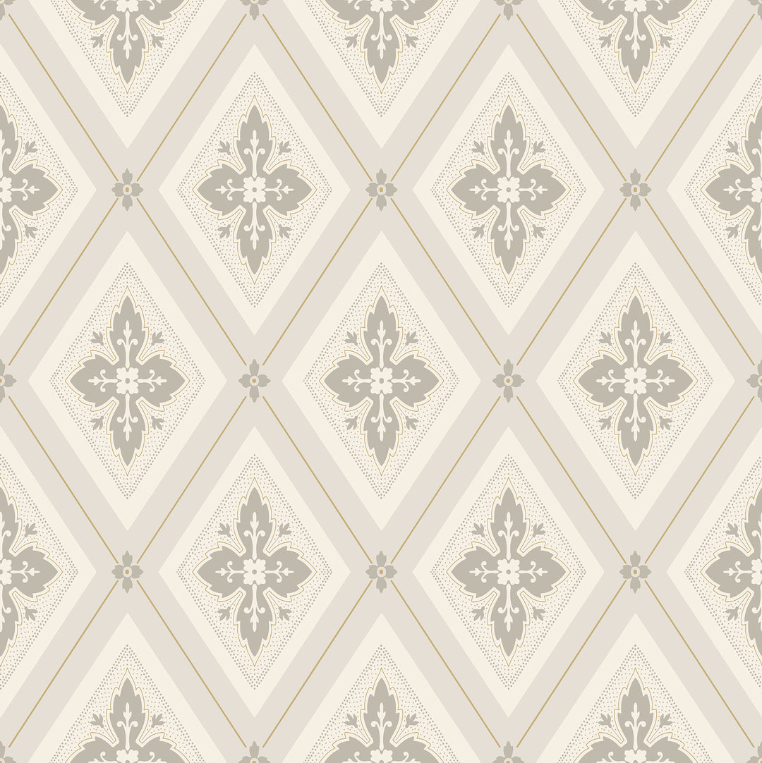 Lily - Charmeuse WDR2020.WT.0 by Winfield Thybony Designer Wallcovering