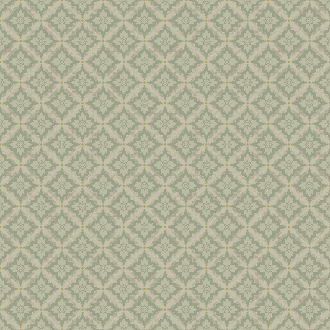 Malin - Green Tea WDR2027.WT.0 by Winfield Thybony Designer Wallcovering
