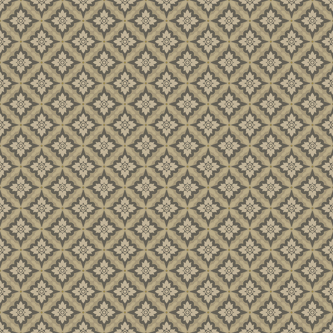 Malin - Wrought Iron WDR2028.WT.0 by Winfield Thybony Designer Wallcovering