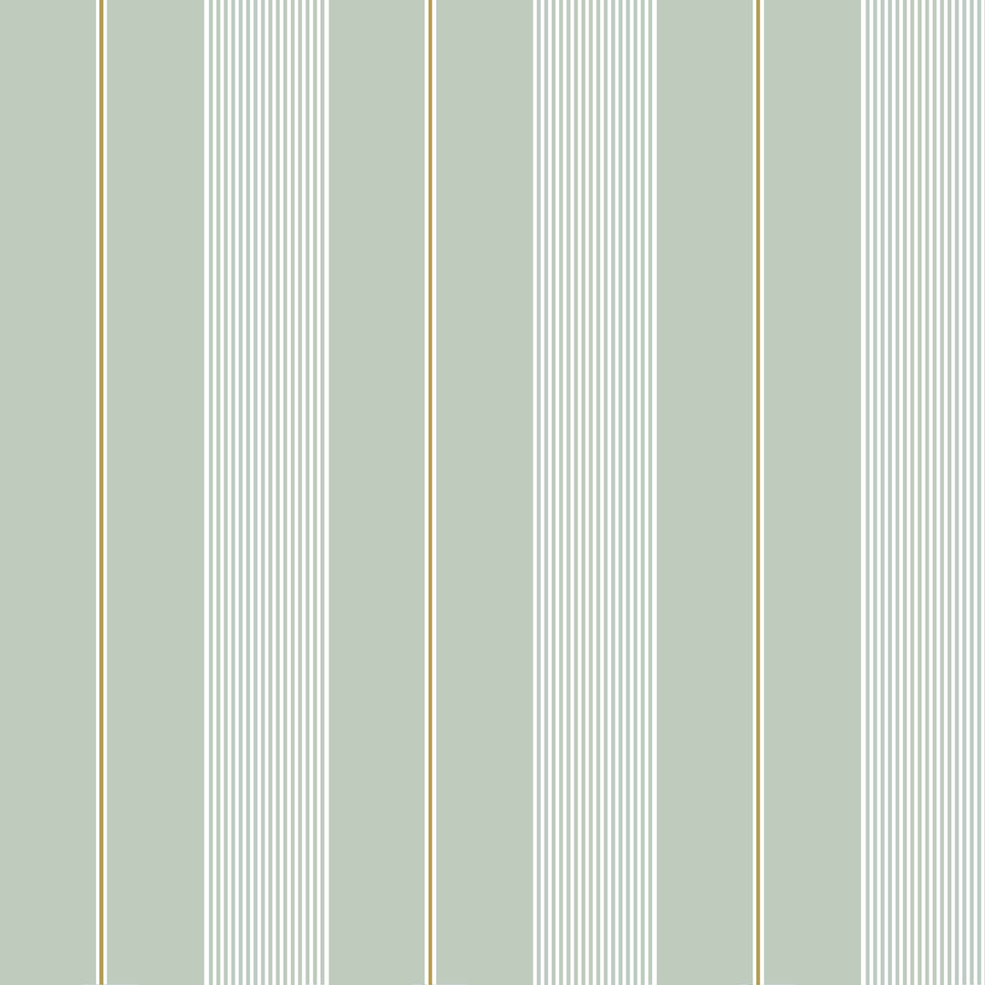 Oliver Stripe - Pale Green WDR2031.WT.0 by Winfield Thybony Designer Wallcovering