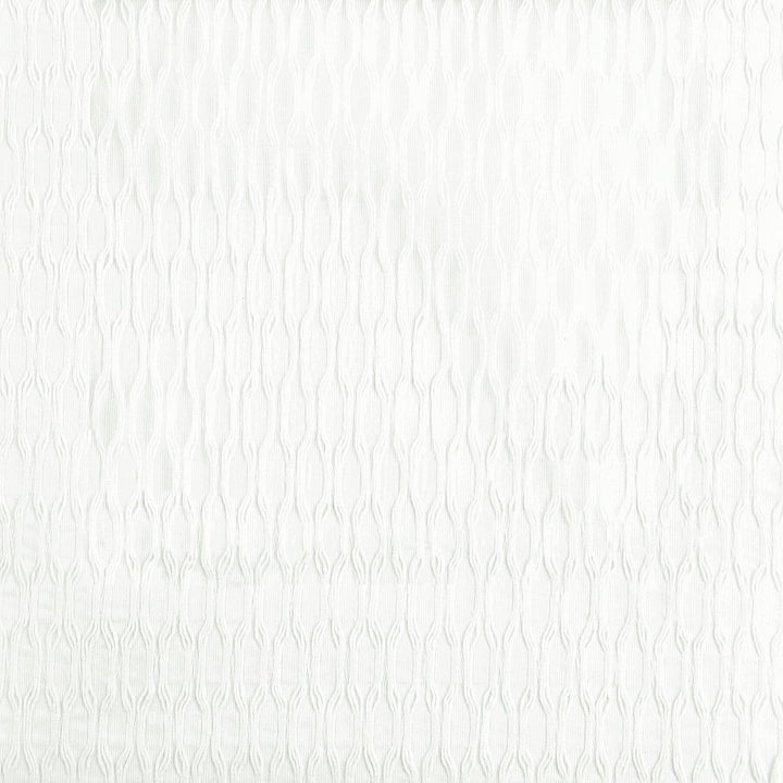 Weaver 5 Snow by Stout Designer Fabric SHEER JOY 100%POL TURKEY FLAME RETARDANT-N.F.P.A. 701 SMALL SCALE Horizontal: 1.25 and Vertical: 0.5 118 in - Swanky Fabrics -